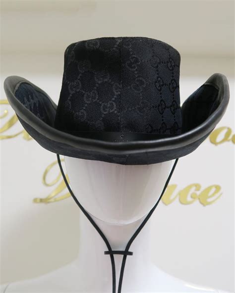 fake cowboy hat from gucci|gucci hats for men price.